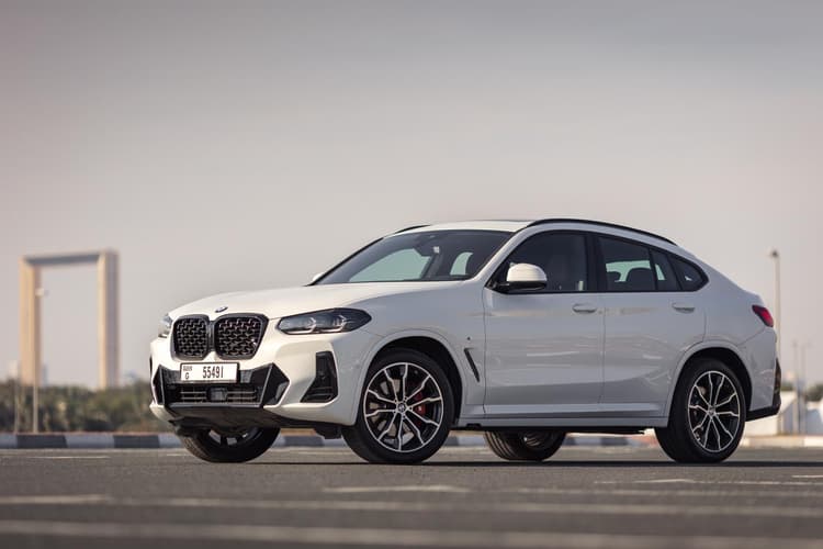 BMW X4 2024 Rental Dubai - View 3
