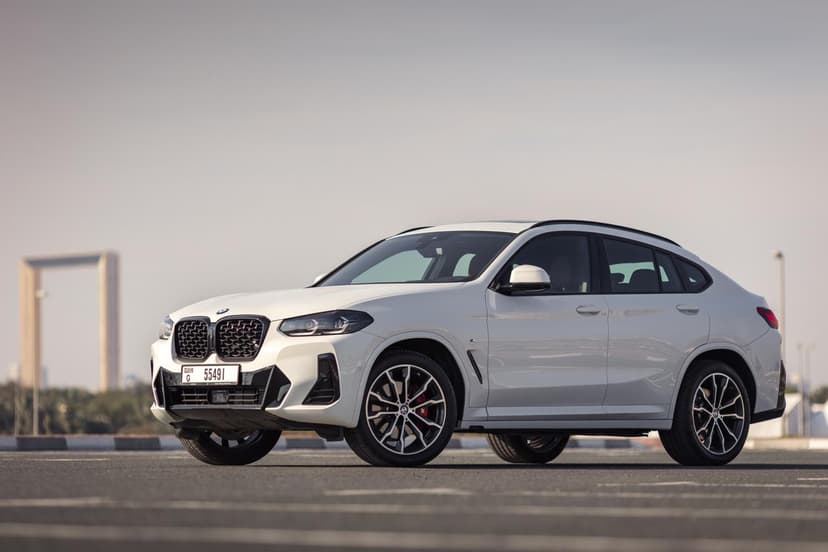 BMW X4 2024 Rental Dubai - View 3