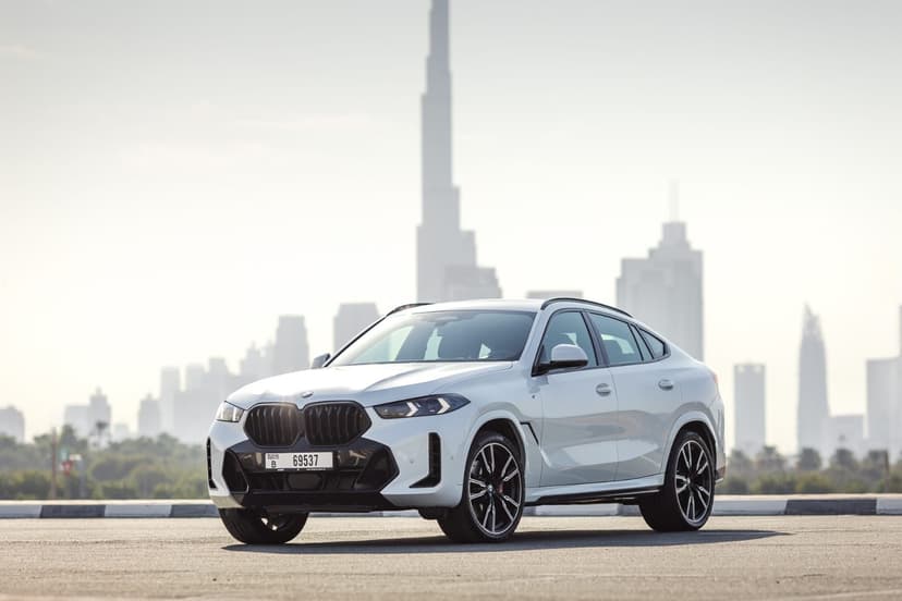 BMW X6 2024 Rental Dubai - View 1