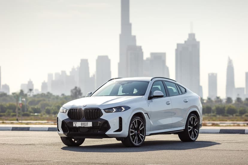 BMW X6 2024 Rental Dubai - View 7