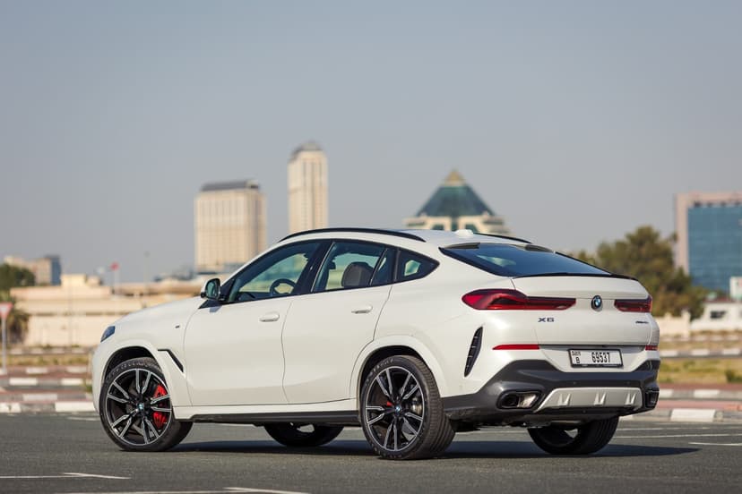 BMW X6 2024 Rental Dubai - View 2