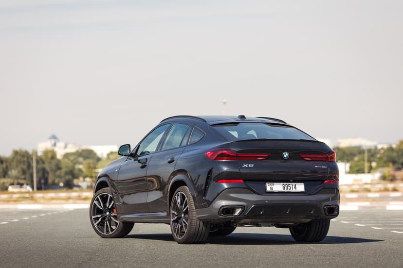 BMW X6 2024 Rental Dubai - View 3