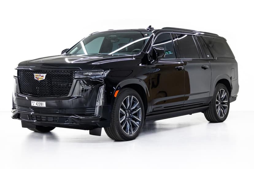 Cadillac Escalade Platinum Sport ESV 2024 Rental Dubai - View 1