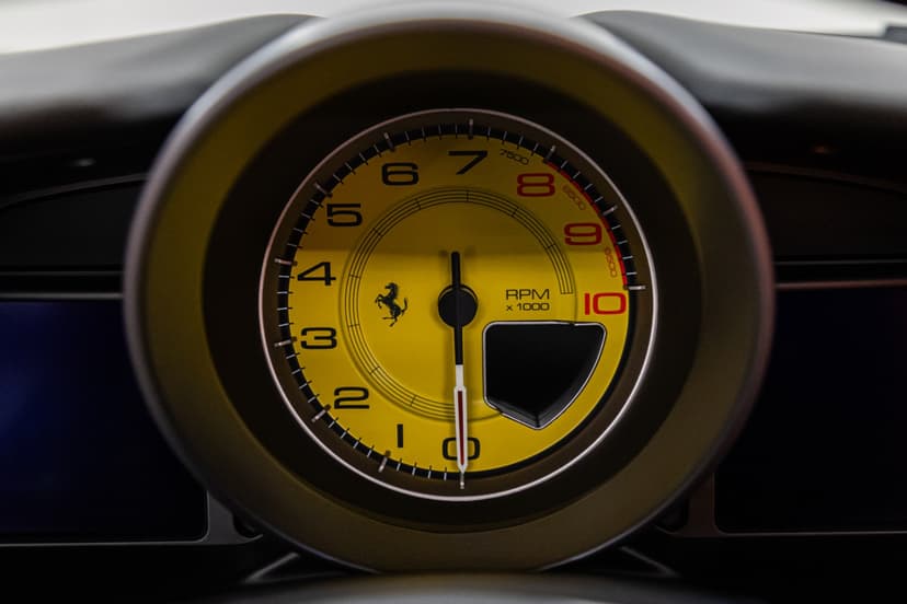 Ferrari F8 Spider Black 2023 Rental Dubai - View 11