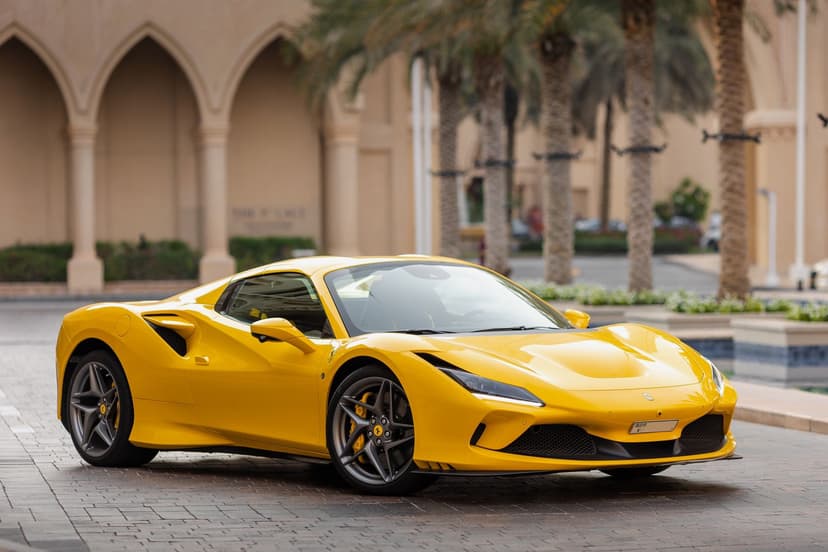 Ferrari F8 Spyder 2023 Rental Dubai - Main View