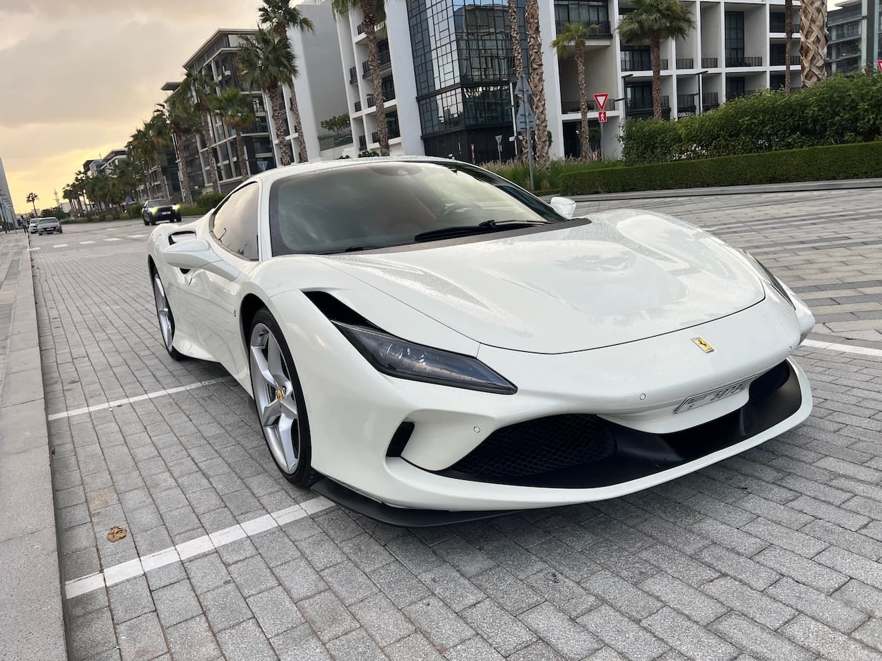 Ferrari F8 Tributo 2022 Rental Dubai - Main View