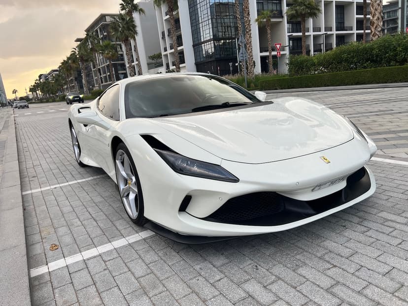 Ferrari F8 Tributo 2022 Rental Dubai - View 1