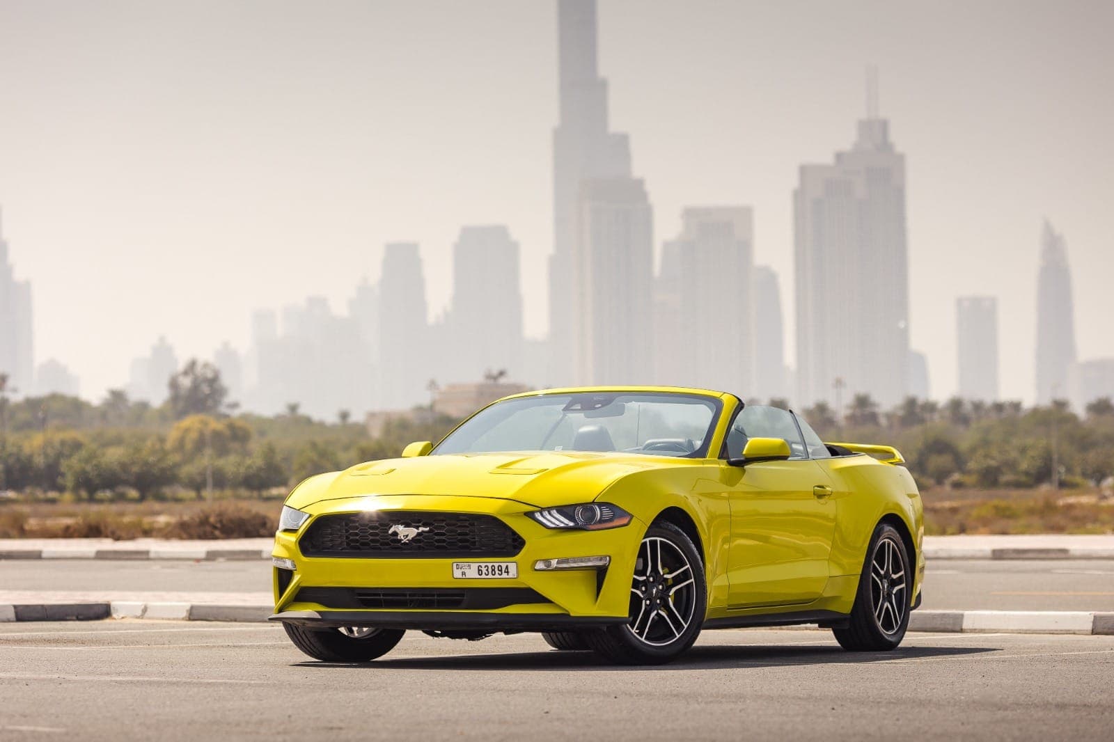 Ford Mustang 2022 Rental Dubai - Main View