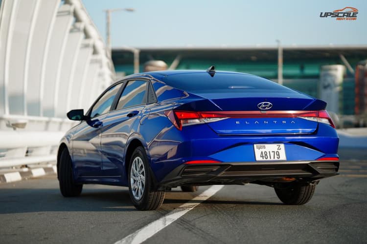 Hyundai Elantra 2022 Rental Dubai - View 2