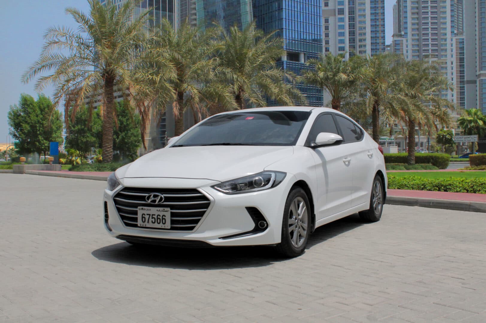 HYUNDAI Hyundai Elantra 2022 Rental Dubai - Front View