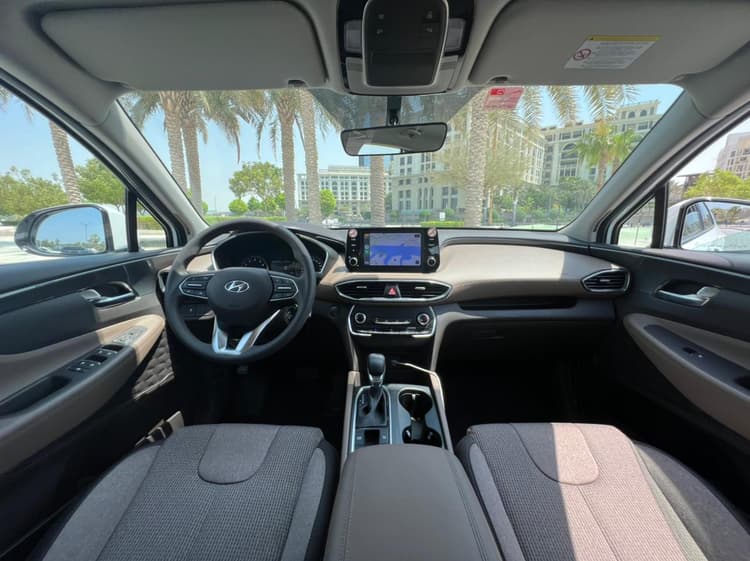 Hyundai Santa Fe 2023 Rental Dubai - View 2