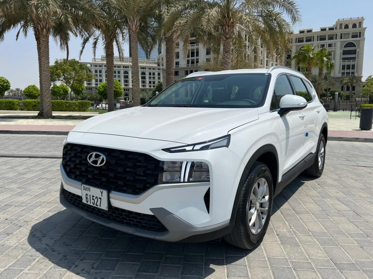 HYUNDAI Hyundai Santa Fe 2023 Rental Dubai - Front View