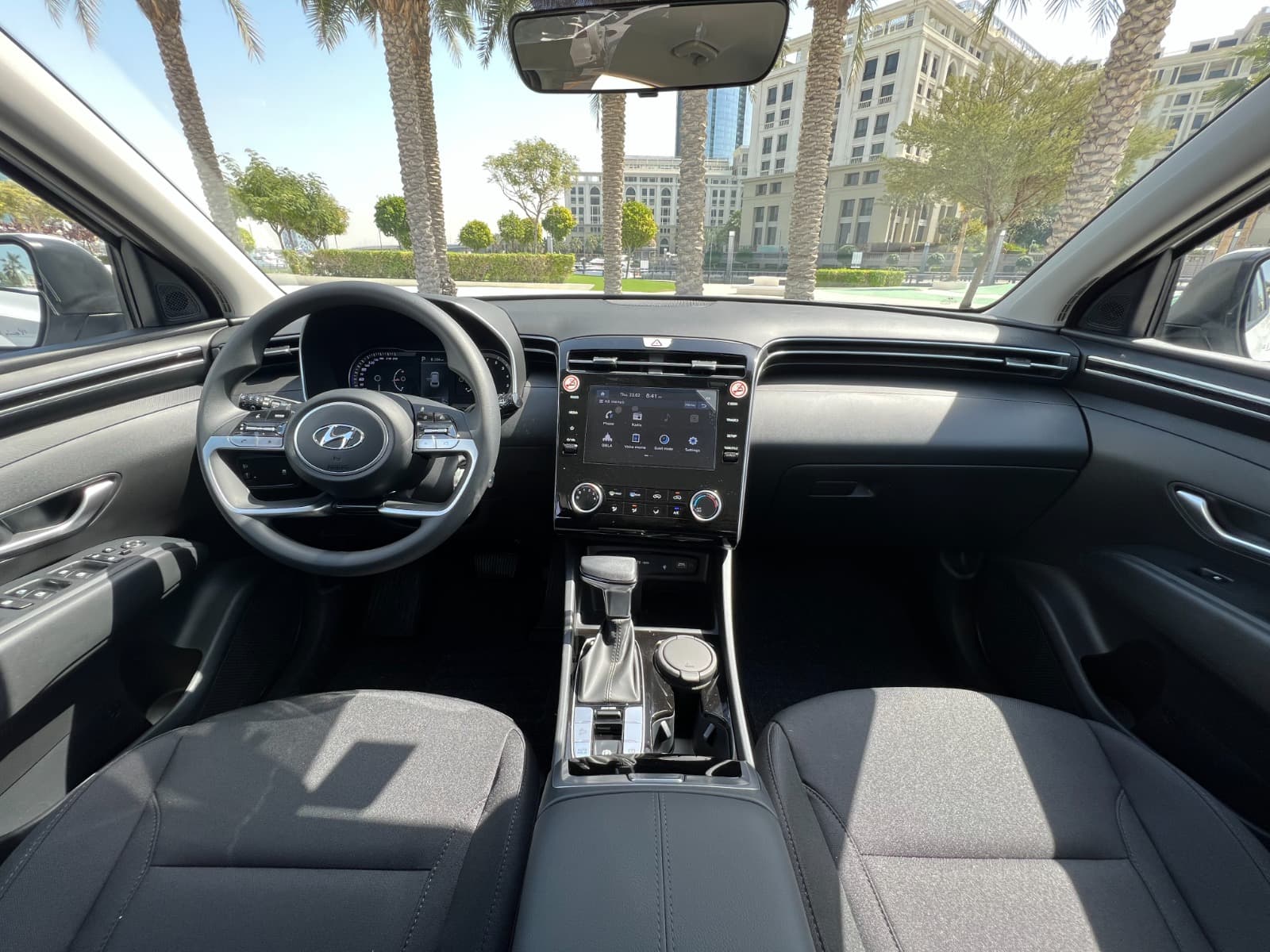 Hyundai Tucson 2024 huren Dubai - Detailweergave