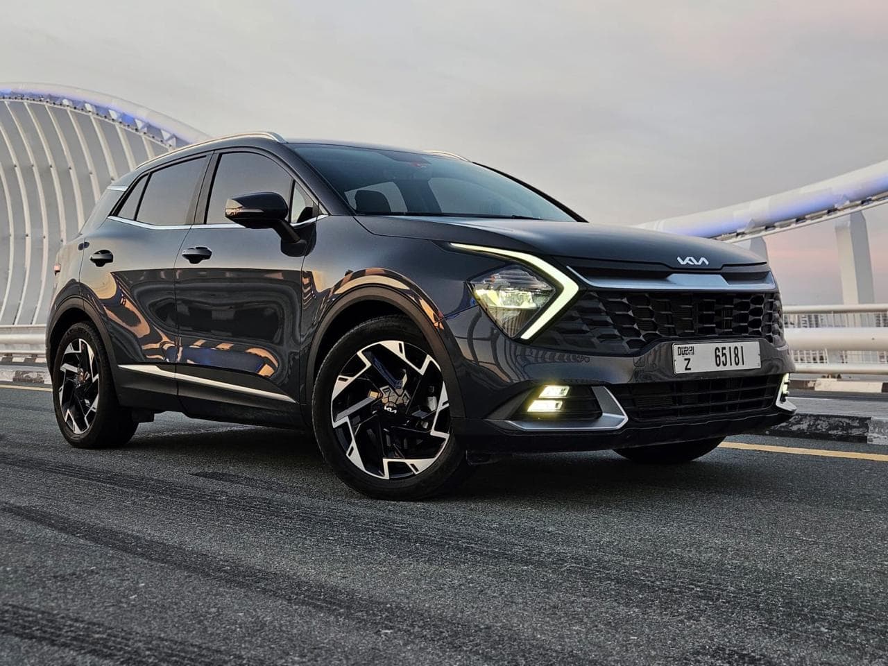 KIA Sportage 2023 Rental Dubai - Main View