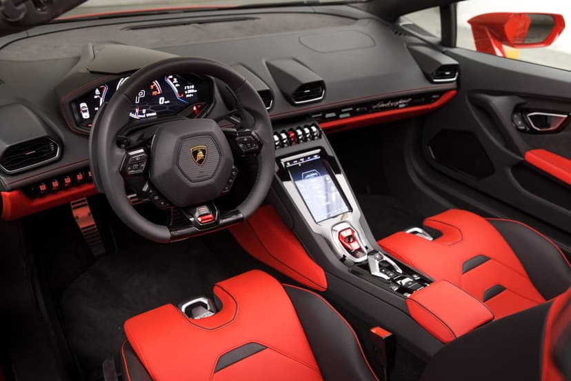 Lamborghini Hurucan Evo Spyder 2022 Rental Dubai - View 7