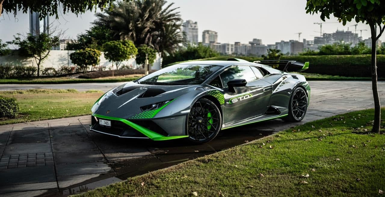 Lamborghini STO 2023 Rental Dubai - Main View