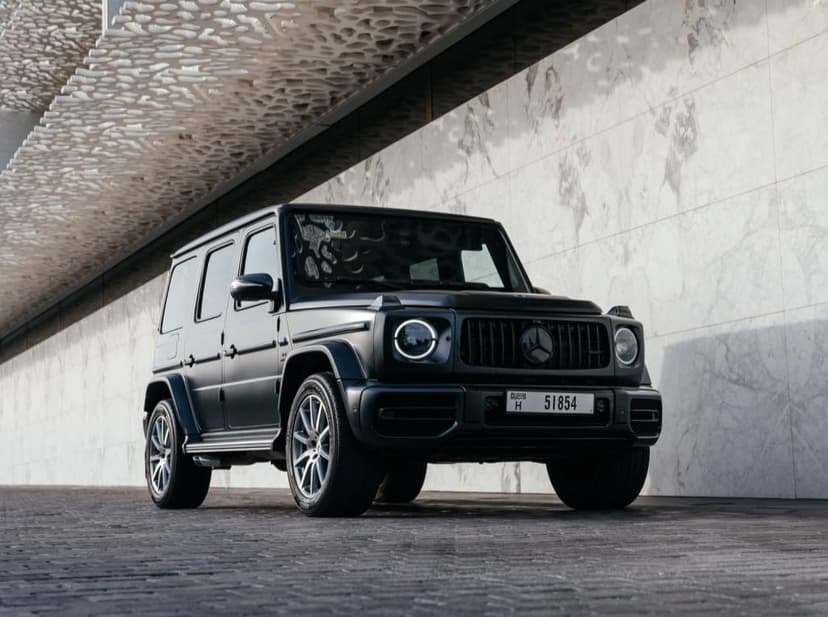 MERCEDES BENZ G63 2021 Rental Dubai - View 2