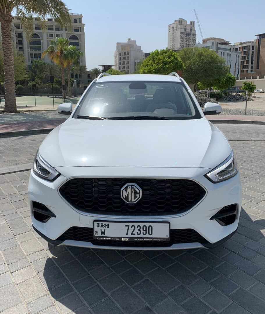 MG ZS 2023 huren Dubai - Detailweergave