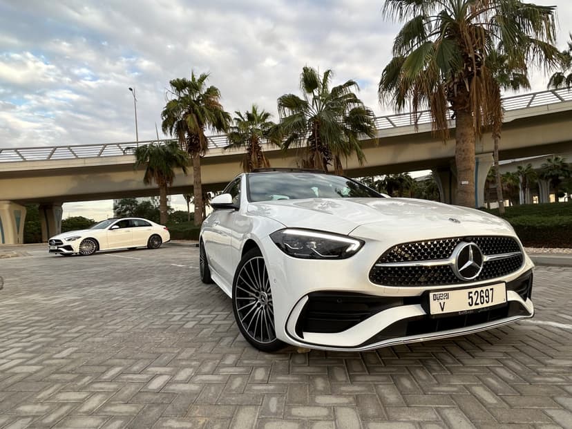 Mercedes Benz C200 2023 Rental Dubai - Main View