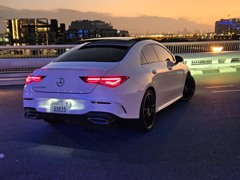 Mercedes Benz CLA 250 2021 Rental Dubai - View 4