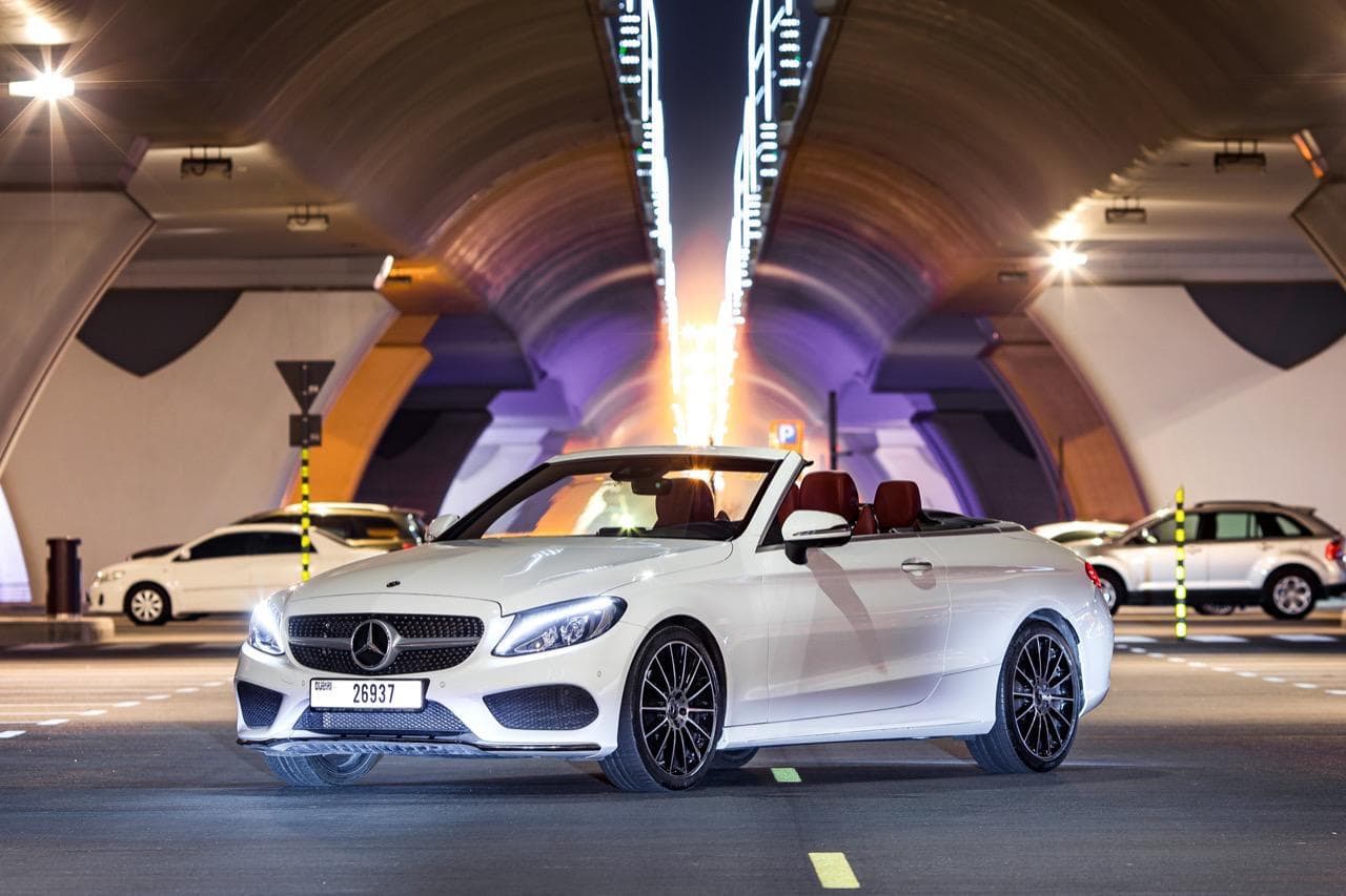 Mercedes C200 2020 Rental Dubai - Main View