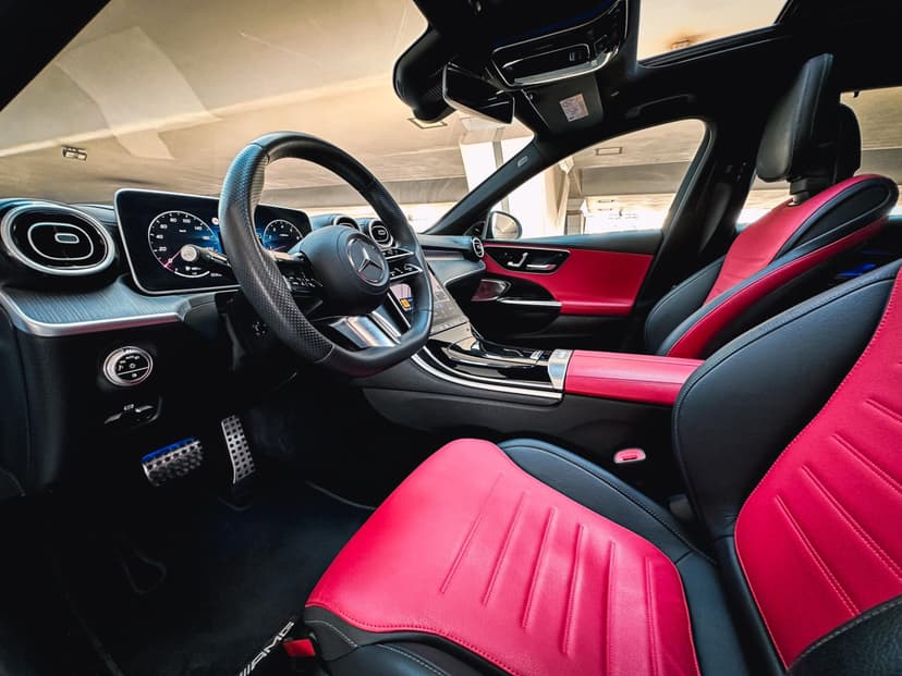 MERCEDES C200 2023 Rental Dubai - View 4