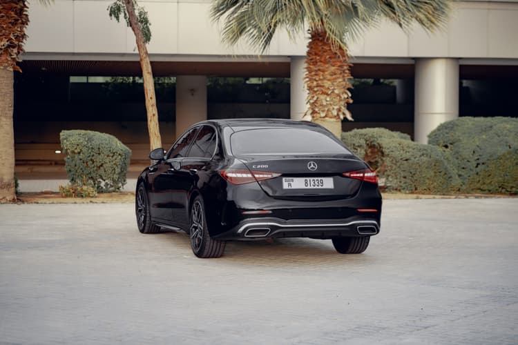 Mercedes C200 2023 Rental Dubai - View 3