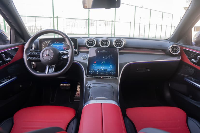 Mercedes C200 2023 Rental Dubai - View 4