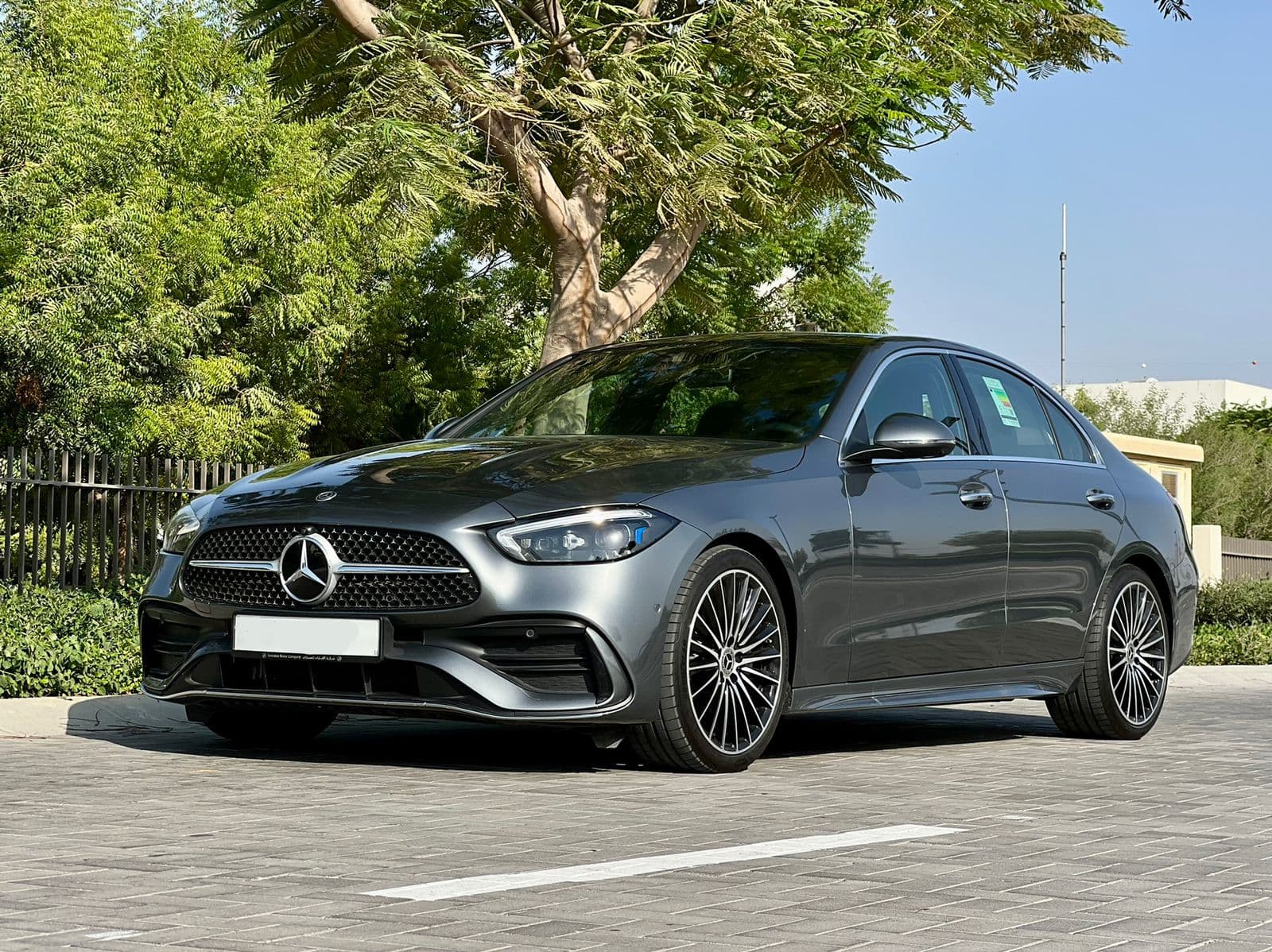 Mercedes C200 AMG 2023 Rental Dubai - Main View
