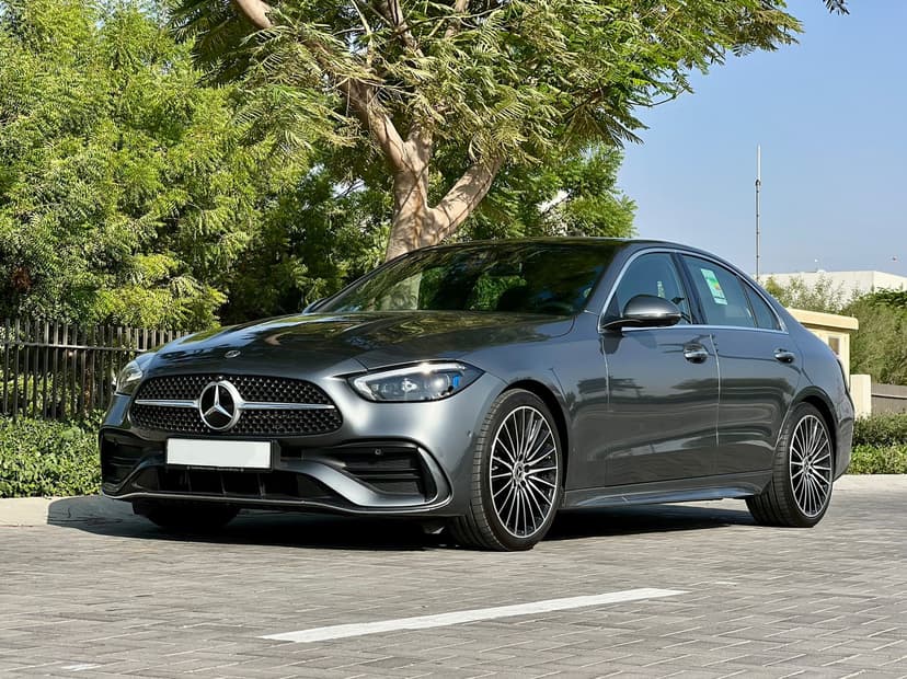 Mercedes C200 AMG 2023 Rental Dubai - View 1