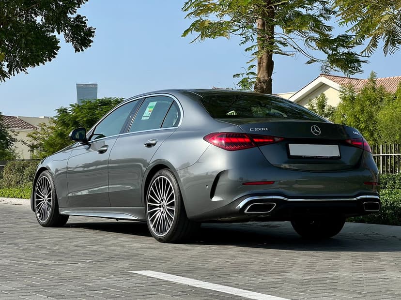 Mercedes C200 AMG 2023 Rental Dubai - View 2