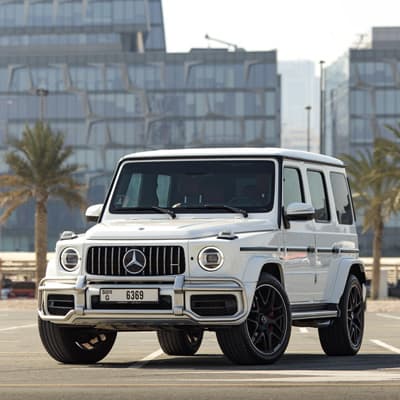 Mercedes G63 2021 Rental Dubai - Main View