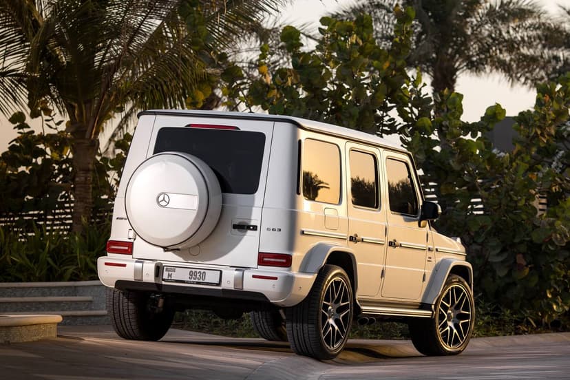 Mercedes G63 2021 Rental Dubai - View 5