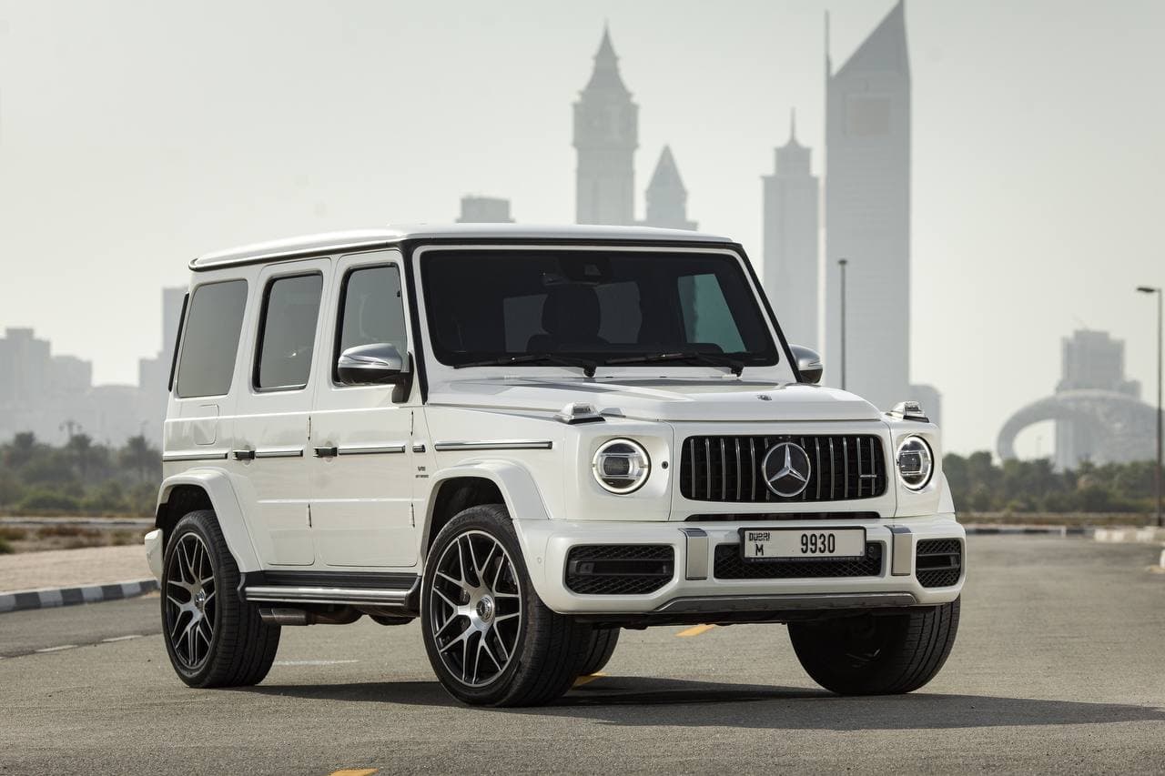 Mercedes G63 2021 Rental Dubai - Main View