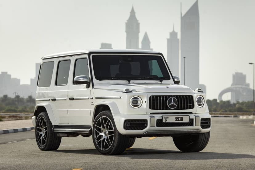 Mercedes G63 2021 Rental Dubai - Main View