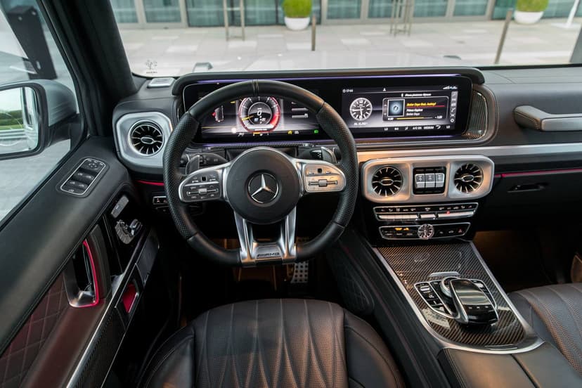 Mercedes G63 2021 Rental Dubai - View 4