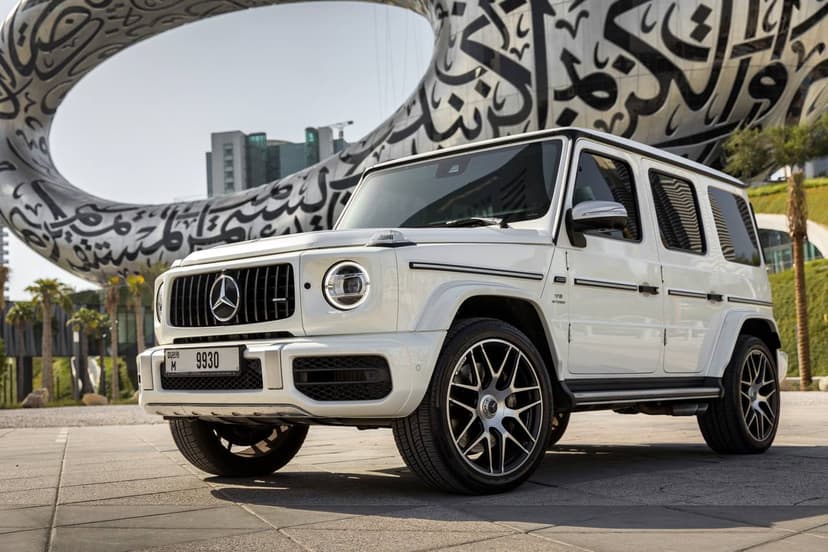 Mercedes G63 2021 Rental Dubai - View 2