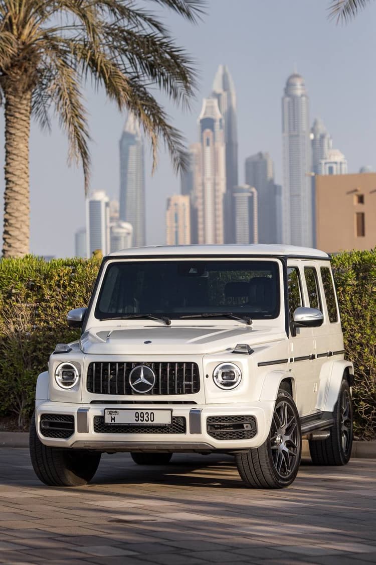 Mercedes G63 2021 Rental Dubai - View 3