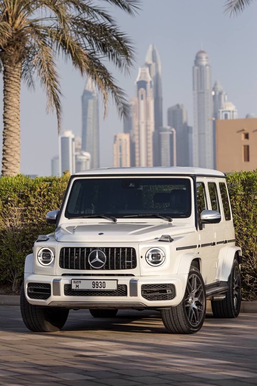 Mercedes G63 2021 Rental Dubai - View 3