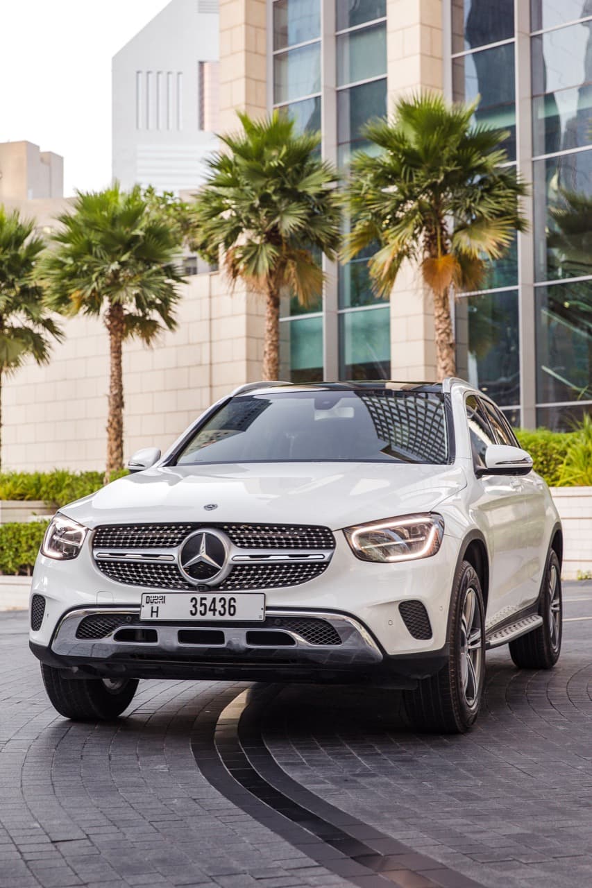 Mercedes GLC200 2021 Rental Dubai - Main View