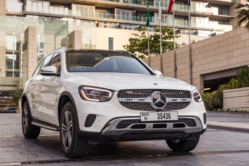 Mercedes GLC200 2021 Rental Dubai - View 2