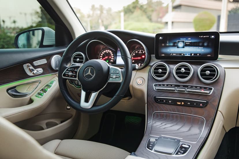 Mercedes GLC200 2021 Rental Dubai - View 5