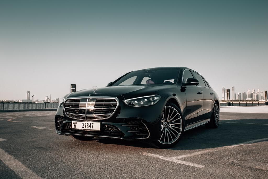 Mercedes S500 2022 Rental Dubai - Main View