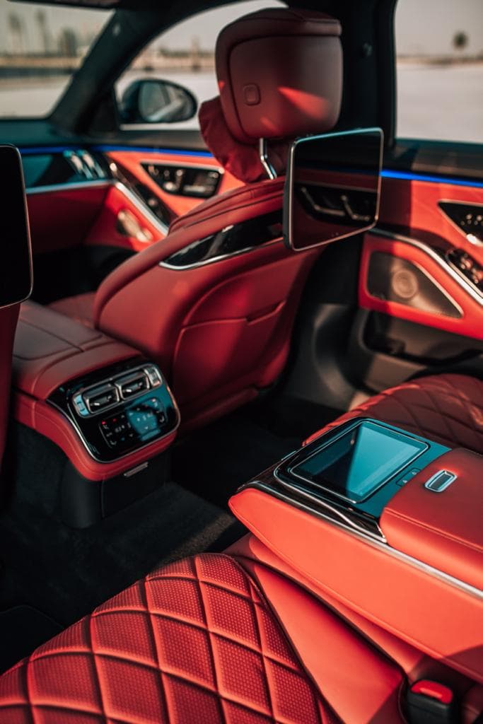 Mercedes S500 2022 Rental Dubai - View 2