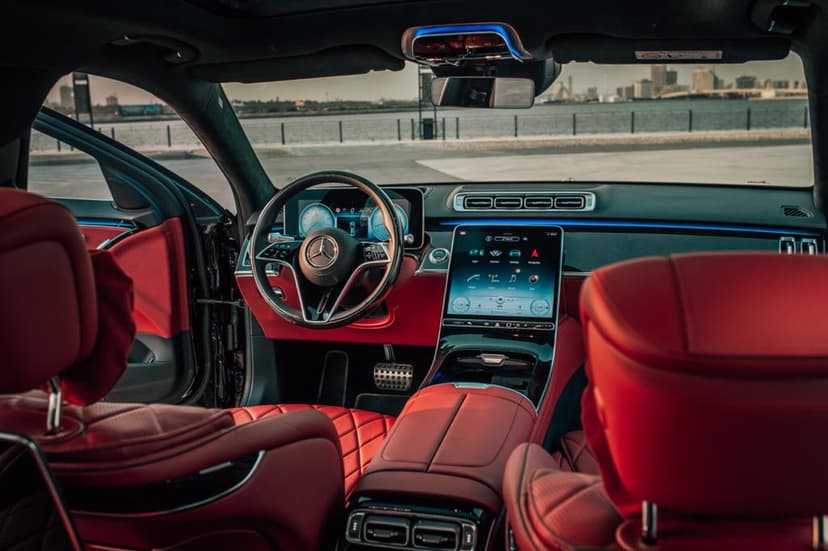 Mercedes S500 2022 Rental Dubai - View 12