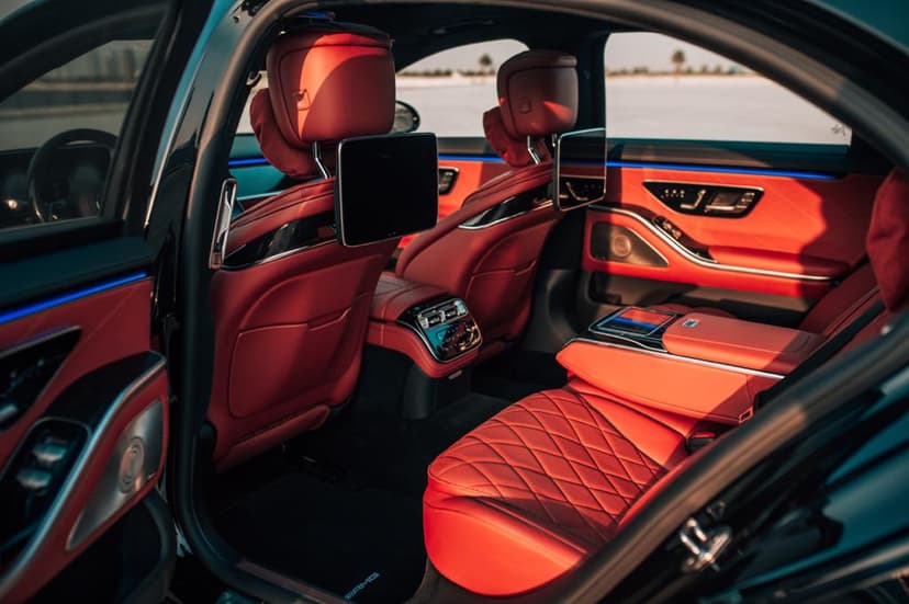Mercedes S500 2022 Rental Dubai - View 7