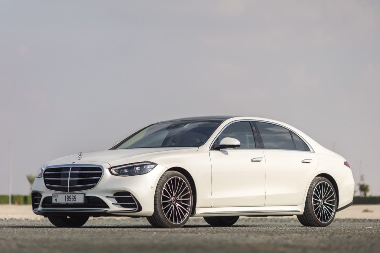 Mercedes S500 2023 Rental Dubai - Main View