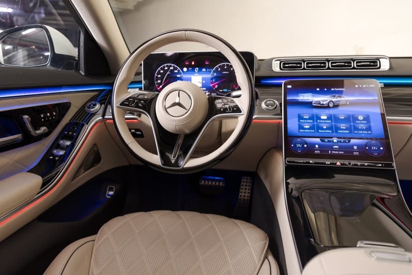 Mercedes S500 2023 Rental Dubai - View 4
