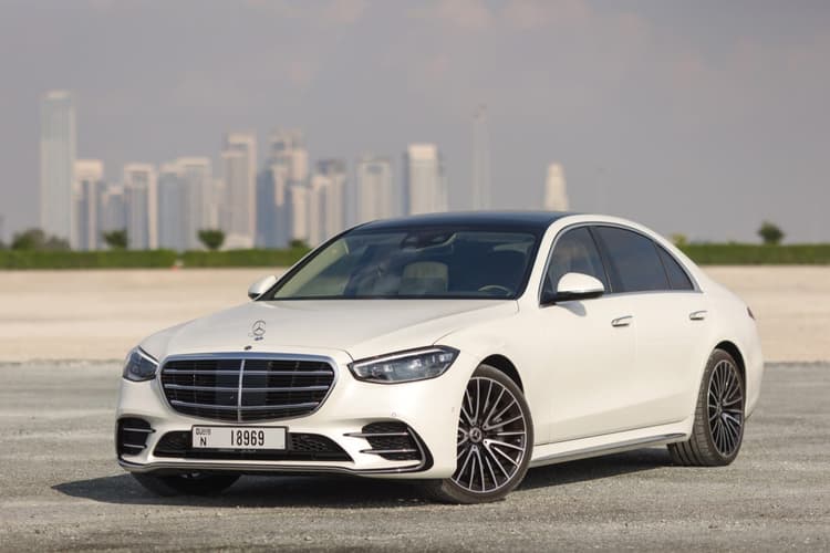 Mercedes S500 2023 Rental Dubai - View 2
