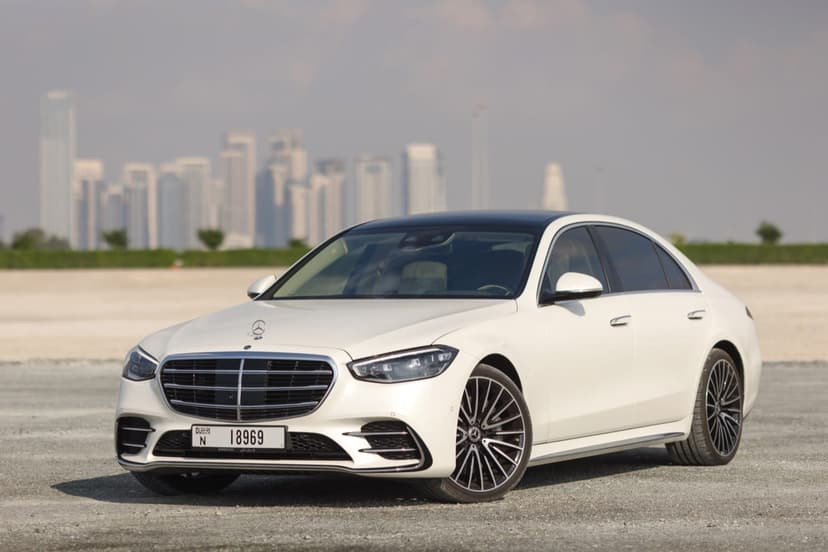 Mercedes S500 2023 Rental Dubai - View 2